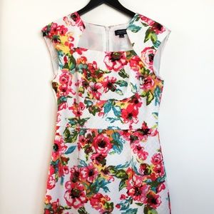 Tahari Arthur S. Levine Floral Dress